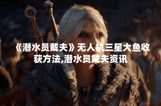 《潜水员戴夫》无人机三星大鱼收获方法,潜水员戴夫资讯