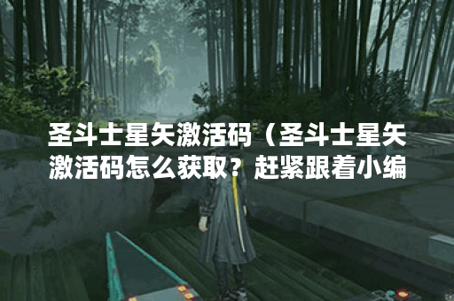 圣斗士星矢激活码（圣斗士星矢激活码怎么获取？赶紧跟着小编来看看