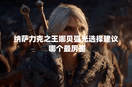 纳萨力克之王娜贝弧光选择建议 哪个最厉害