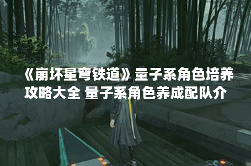 《崩坏星穹铁道》量子系角色培养攻略大全 量子系角色养成配队介绍,崩坏星穹铁道资讯