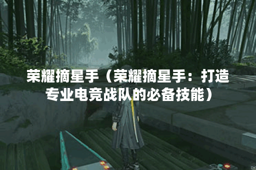 荣耀摘星手（荣耀摘星手：打造专业电竞战队的必备技能）