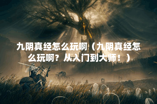 九阴真经怎么玩啊（九阴真经怎么玩啊？从入门到大师！）