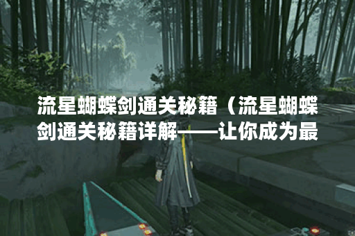 流星蝴蝶剑通关秘籍（流星蝴蝶剑通关秘籍详解——让你成为最强剑客