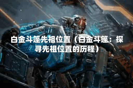 白金斗篷先祖位置（白金斗篷：探寻先祖位置的历程）