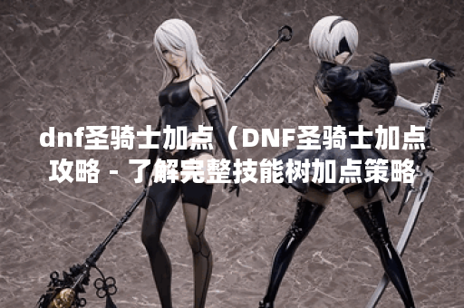 dnf圣骑士加点（DNF圣骑士加点攻略 - 了解完整技能树加点策略P）