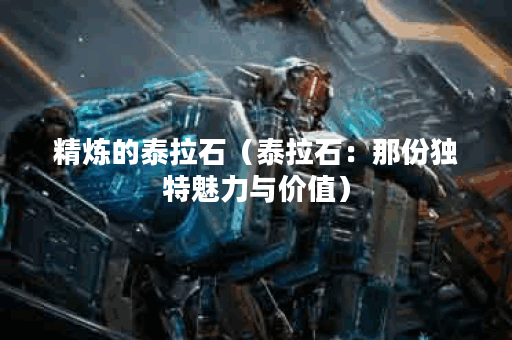 精炼的泰拉石（泰拉石：那份独特魅力与价值）
