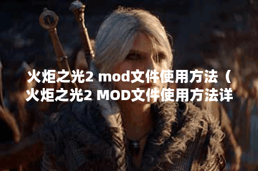 火炬之光2 mod文件使用方法（火炬之光2 MOD文件使用方法详解）