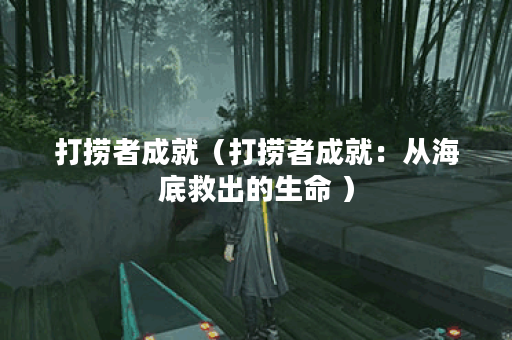 打捞者成就（打捞者成就：从海底救出的生命 ）