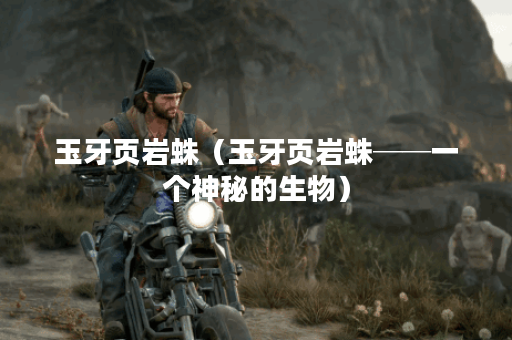玉牙页岩蛛（玉牙页岩蛛──一个神秘的生物）