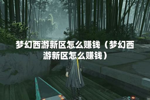 梦幻西游新区怎么赚钱（梦幻西游新区怎么赚钱）