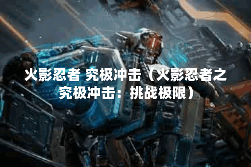 火影忍者 究极冲击（火影忍者之究极冲击：挑战极限）