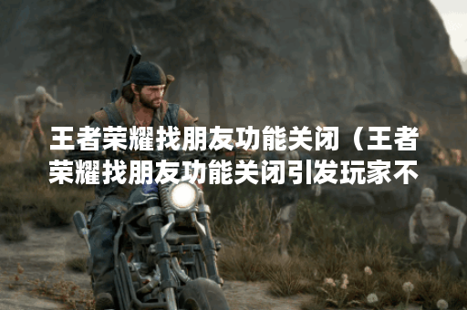 王者荣耀找朋友功能关闭（王者荣耀找朋友功能关闭引发玩家不满）