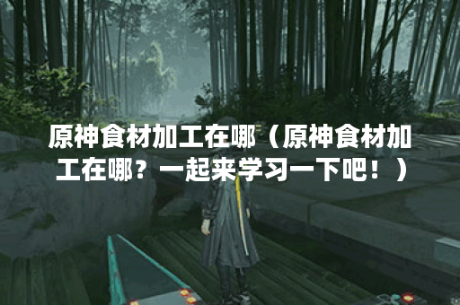 原神食材加工在哪（原神食材加工在哪？一起来学习一下吧！）
