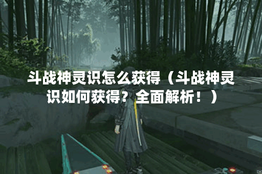 斗战神灵识怎么获得（斗战神灵识如何获得？全面解析！）