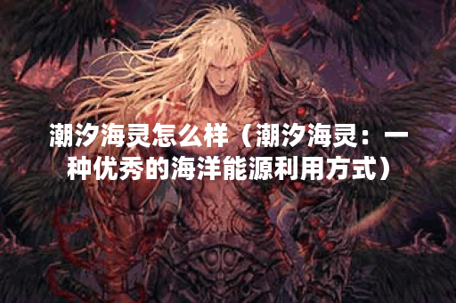 潮汐海灵怎么样（潮汐海灵：一种优秀的海洋能源利用方式）