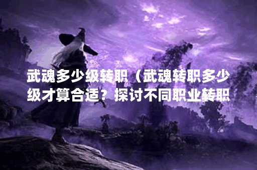 武魂多少级转职（武魂转职多少级才算合适？探讨不同职业转职级别的