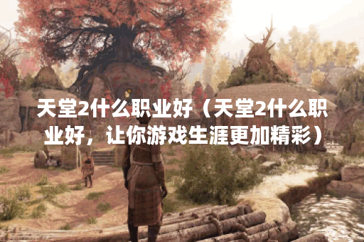 天堂2什么职业好（天堂2什么职业好，让你游戏生涯更加精彩）
