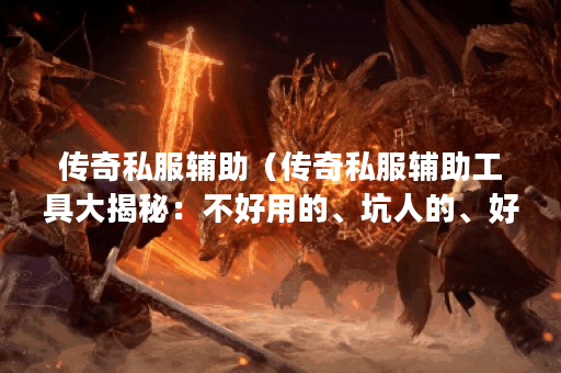 传奇私服辅助（传奇私服辅助工具大揭秘：不好用的、坑人的、好用的