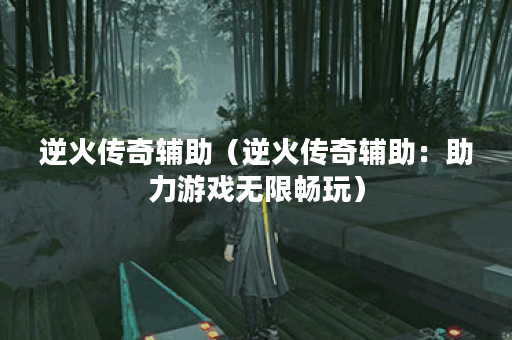 逆火传奇辅助（逆火传奇辅助：助力游戏无限畅玩）