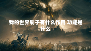 我的世界刷子有什么作用 功能是什么