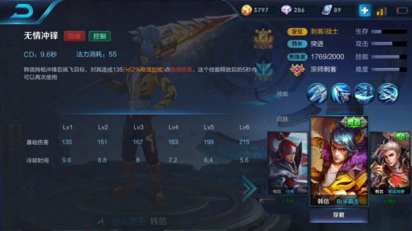 王者荣耀韩信如何出装？最佳铭文搭配是什么？