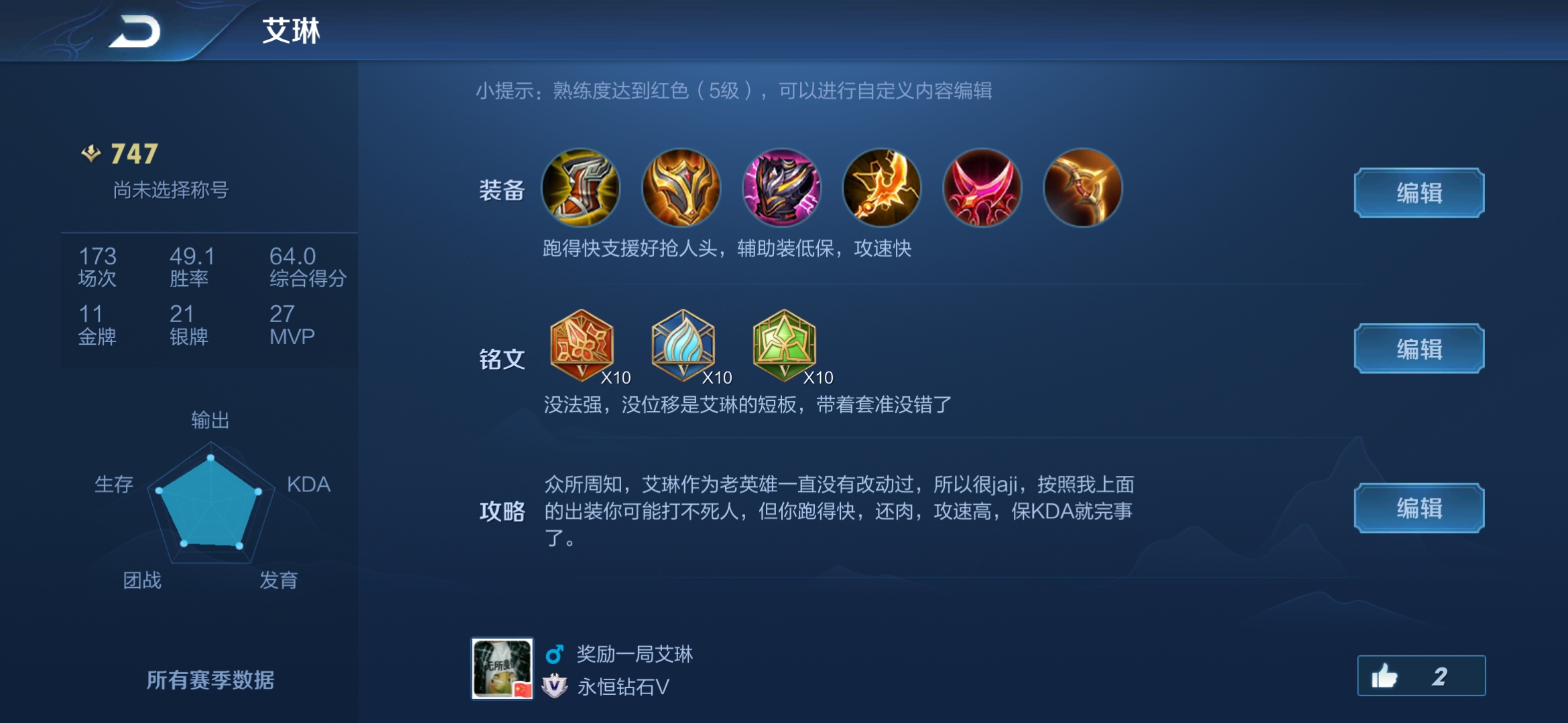 艾琳出装有哪些技巧？如何提升伤害达到最高？